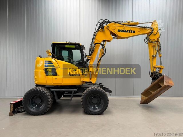 Kolové rypadlo Komatsu PW 98 MR-10