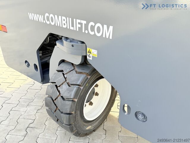 Keturs kryptimis krautuvas Combilift C5000XL GAS TRIPLEX 6000 EXTENDABLE FORK