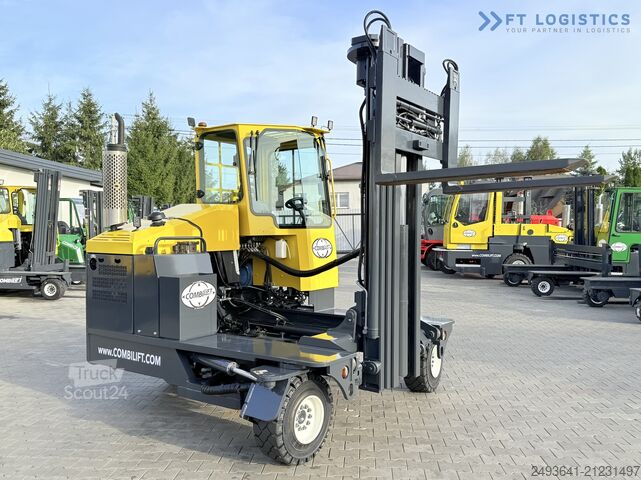 Keturs kryptimis krautuvas Combilift C5000XL GAS TRIPLEX 6000 EXTENDABLE FORK