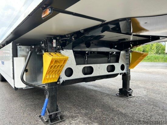 Alçak şasi dorse KRONE MULTITEMP, KüHLAUFLIEGER, TK SLXI SPECTRUM, TRENNWAND,  DOPPELSTOCK, BLUMENBREITE