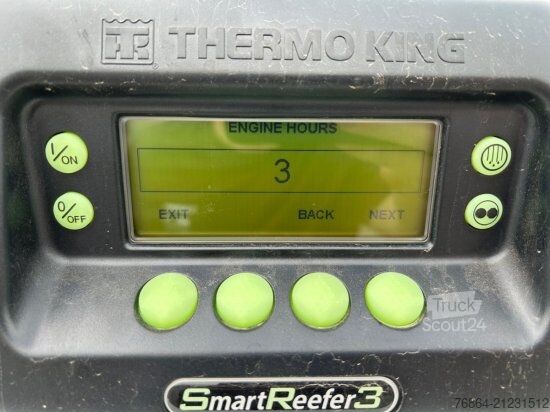 Alçak şasi dorse KRONE MULTITEMP, KüHLAUFLIEGER, TK SLXI SPECTRUM, TRENNWAND,  DOPPELSTOCK, BLUMENBREITE