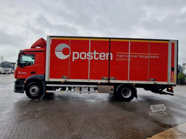 Koffer Mercedes-Benz Antos 1827 4x2 - Ekeri Box with sidedoors - Loa...