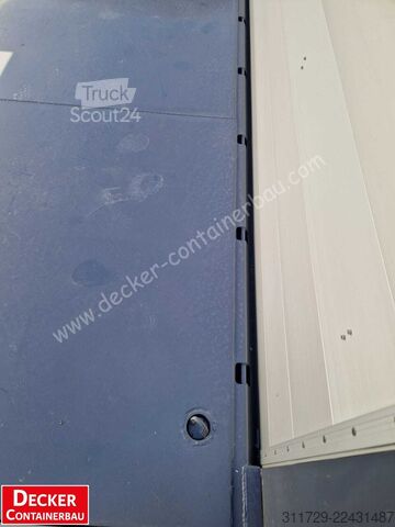 ролл-оф контейнер Decker Containerbau 3 Seiten Aluklappbar Plattform 6000 mm