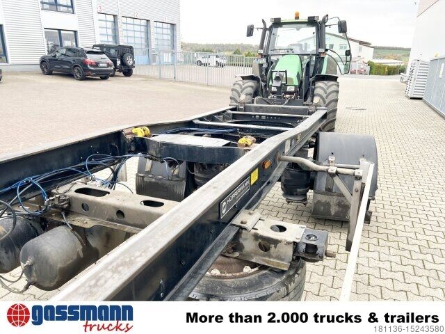 Рол-оф трейлер Hüffermann HSA 18.70 Schlittenabroller