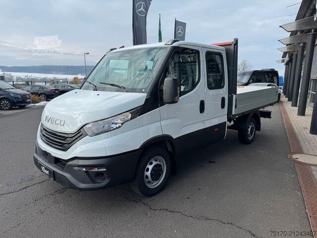Platform van double cab Iveco Daily 35S14 *R3.450mm*AHK*Kamera*