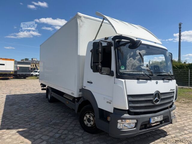 Furgons ar kasti MERCEDES-BENZ Atego 818 Koffer/LBW Automatik/Klima