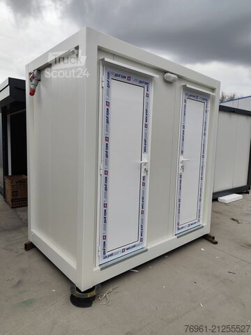 Conteneur sanitaire double box  Sanitärcontainer