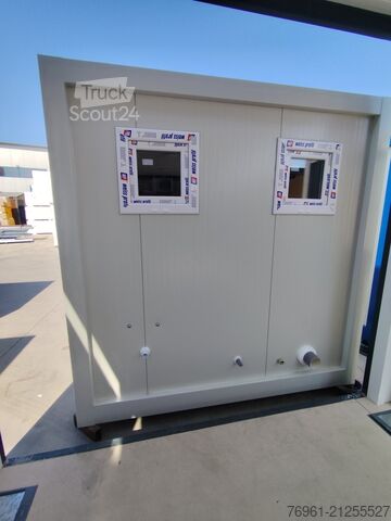 Conteneur sanitaire double box  Sanitärcontainer