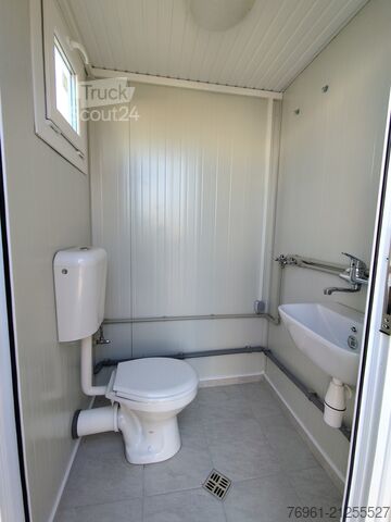 Conteneur sanitaire double box  Sanitärcontainer