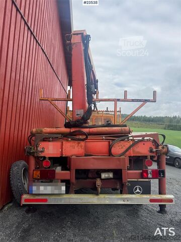 شاحنة رافعة Mercedes-Benz 1117 4x4 Crane Truck – Palfinger PK7000