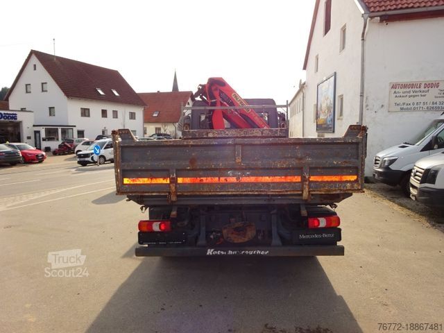 Sklápač MERCEDES-BENZ Atego 3 1224/Kran/KipperAutomatic/Euro 6