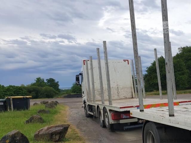 Camion et remorque MAN TGX 26.540 + Remorque Forestière LECINENA