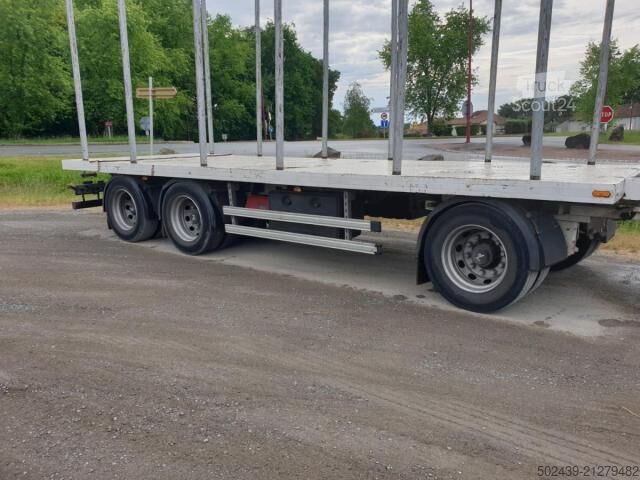 Camion et remorque MAN TGX 26.540 + Remorque Forestière LECINENA