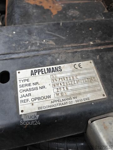 Grúa autocargante y sistema de gancho Man TGS 33.320