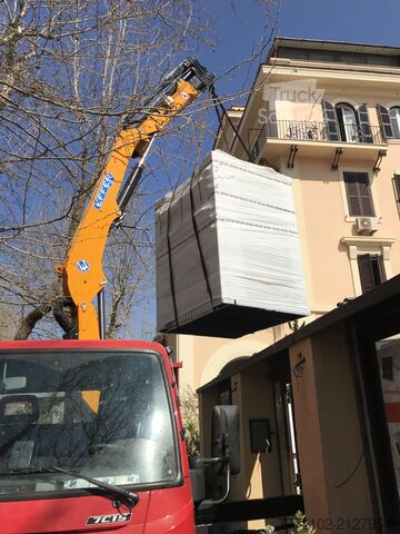 Crane truck Euro 6 Mitsubishi Fuso Canter 75