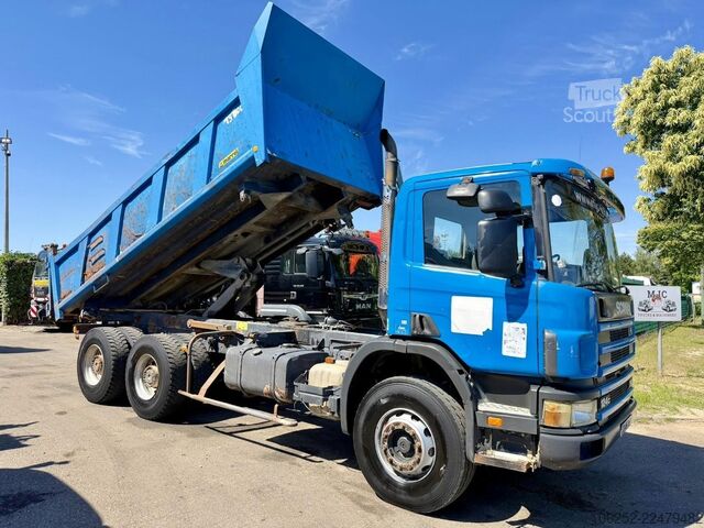 Volquete Scania 124C-360 6x4 TIPPER BORDMATIC - 2 SEITEN KIPPER...