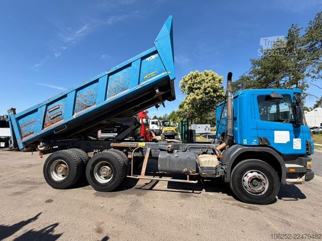 Volquete Scania 124C-360 6x4 TIPPER BORDMATIC - 2 SEITEN KIPPER...