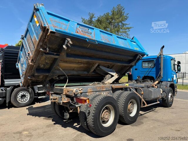 Volquete Scania 124C-360 6x4 TIPPER BORDMATIC - 2 SEITEN KIPPER...