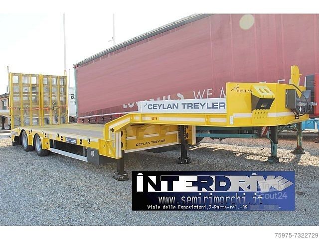 Lowbed construction machinery 