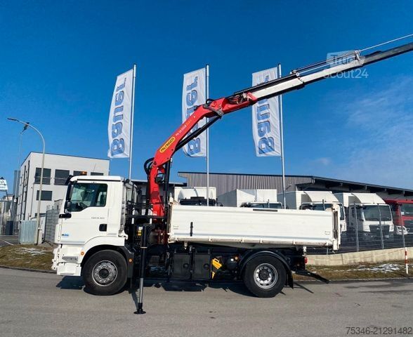 Wywrotka MAN TGM18.320/Meiller/Kipper/PK14.501/Funk/NL8To/Top