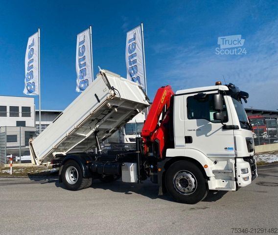 Wywrotka MAN TGM18.320/Meiller/Kipper/PK14.501/Funk/NL8To/Top