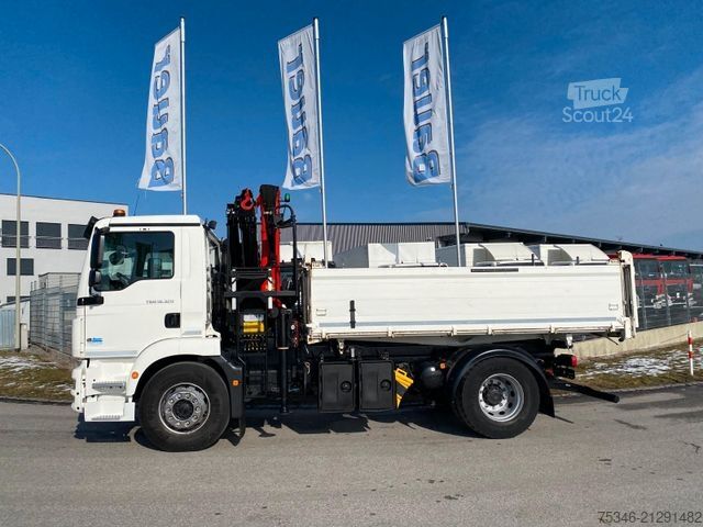 Wywrotka MAN TGM18.320/Meiller/Kipper/PK14.501/Funk/NL8To/Top