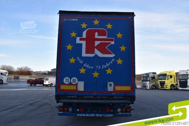 Auflieger mit Pritsche & Plane SCHWARZMÜLLER Light Palettenkasten SAF Achsen TÜV 11/26