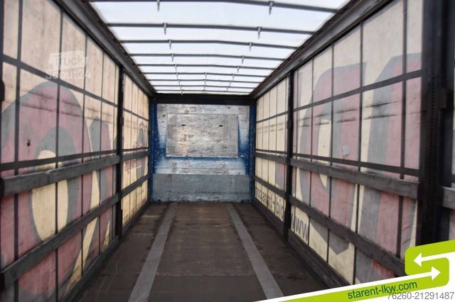 Auflieger mit Pritsche & Plane SCHWARZMÜLLER Light Palettenkasten SAF Achsen TÜV 11/26