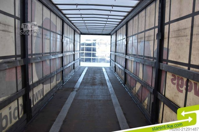 Auflieger mit Pritsche & Plane SCHWARZMÜLLER Light Palettenkasten SAF Achsen TÜV 11/26