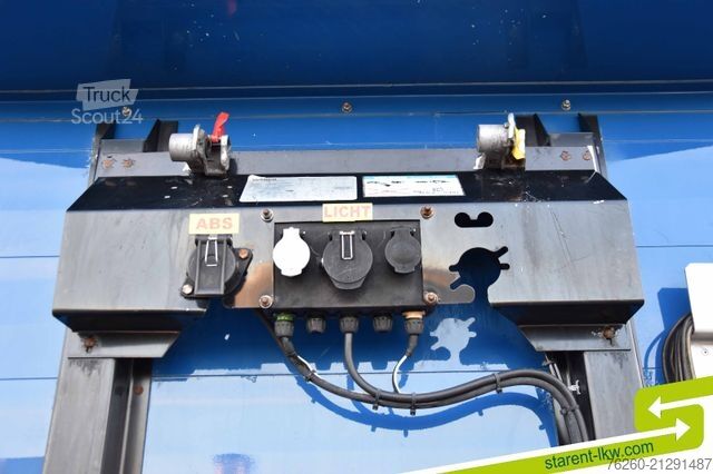 Auflieger mit Pritsche & Plane SCHWARZMÜLLER Light Palettenkasten SAF Achsen TÜV 11/26