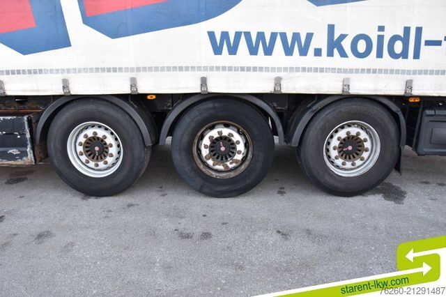 Auflieger mit Pritsche & Plane SCHWARZMÜLLER Light Palettenkasten SAF Achsen TÜV 11/26