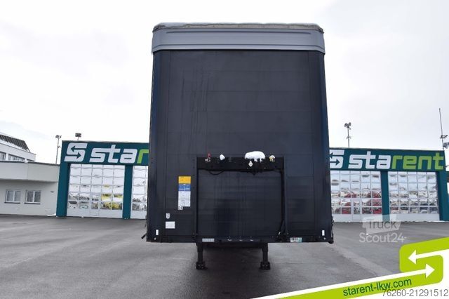 Auflieger mit Pritsche & Plane KÖGEL Megatrailer Hubdach Liftachse DC 9.5 Zertifikat