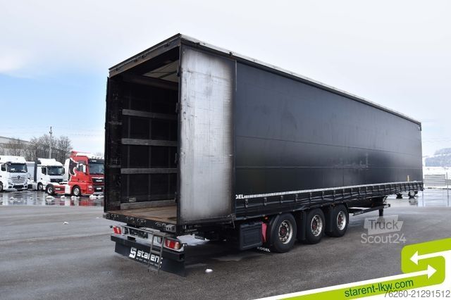 Auflieger mit Pritsche & Plane KÖGEL Megatrailer Hubdach Liftachse DC 9.5 Zertifikat
