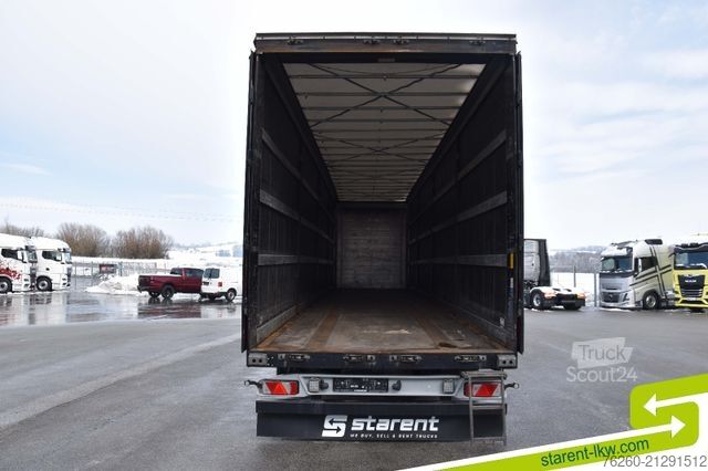 Auflieger mit Pritsche & Plane KÖGEL Megatrailer Hubdach Liftachse DC 9.5 Zertifikat