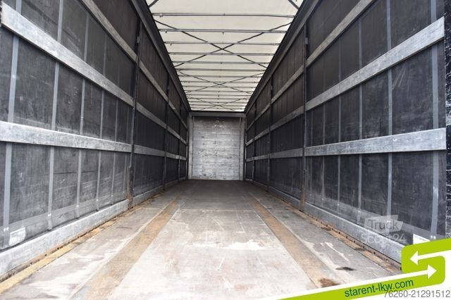 Auflieger mit Pritsche & Plane KÖGEL Megatrailer Hubdach Liftachse DC 9.5 Zertifikat