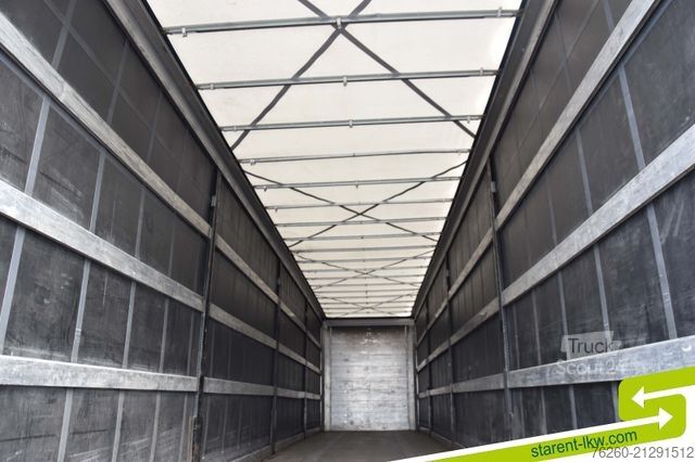 Auflieger mit Pritsche & Plane KÖGEL Megatrailer Hubdach Liftachse DC 9.5 Zertifikat