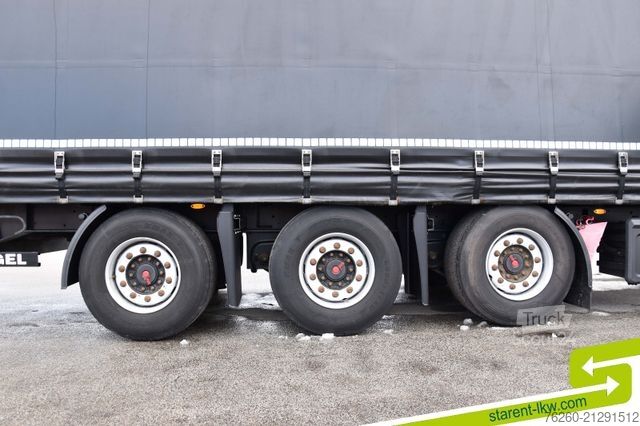 Auflieger mit Pritsche & Plane KÖGEL Megatrailer Hubdach Liftachse DC 9.5 Zertifikat