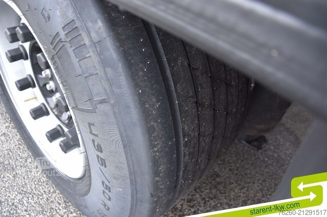 Auflieger mit Pritsche & Plane SCHMITZ CARGOBULL Megatrailer Hubdach Liftachse D.C.9.5 Zert MIETE