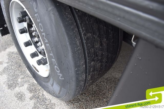 Auflieger mit Pritsche & Plane SCHMITZ CARGOBULL Megatrailer Hubdach Liftachse D.C.9.5 Zert MIETE