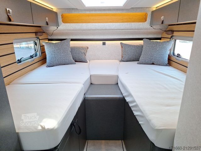 Teilintegriertes Wohnmobil HYMER/ERIBA ML-T CrossTrail 580 AHK, KLIMA, LEDER, SAT+TV