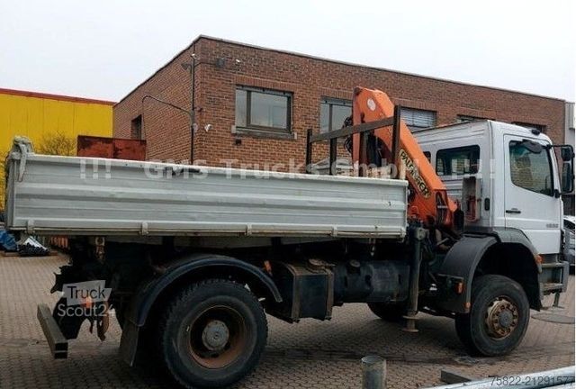 Wywrotka MERCEDES-BENZ Atego 1828 / 4X4 ALLRAD / Meiller /18 Kran FUN K