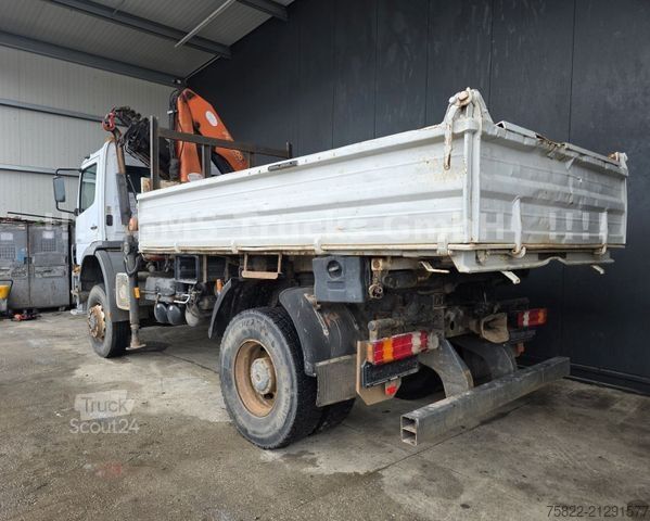 Wywrotka MERCEDES-BENZ Atego 1828 / 4X4 ALLRAD / Meiller /18 Kran FUN K