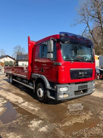 Camion plateau MAN 12.290  Tieflader