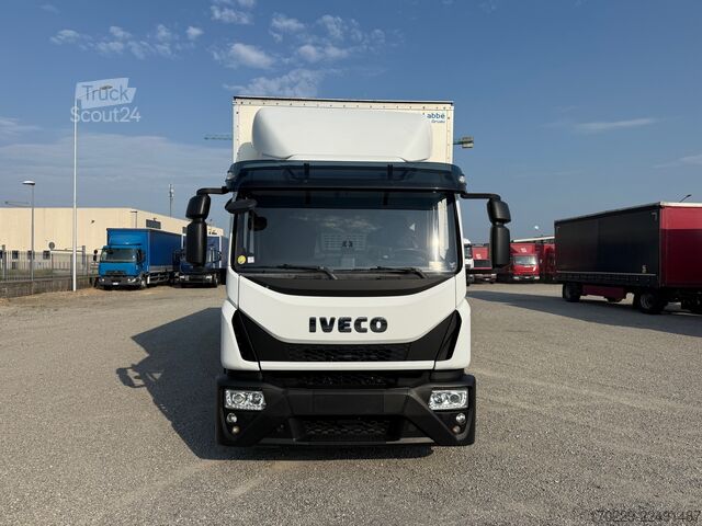 камион с платформа и прибираща се задна платформа iveco eurocargo