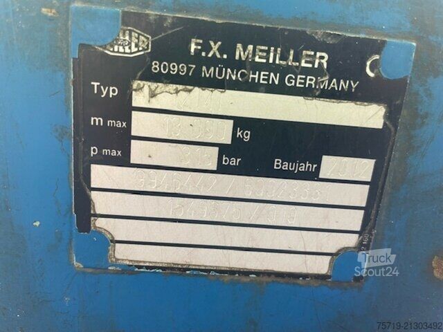 Absetzkipper LKW MAN 18.340 4x2 TGM Meiller AK 12MT