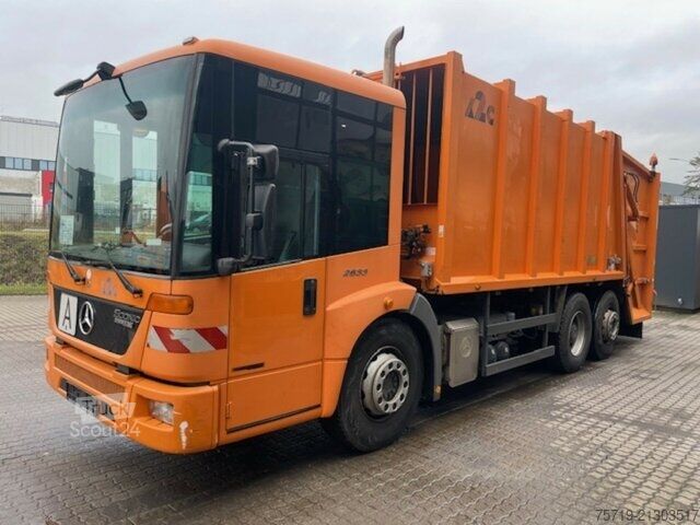 Autospecială de gunoi Mercedes-Benz 2633 6x2 Econic Haller M21/Zöller 2301