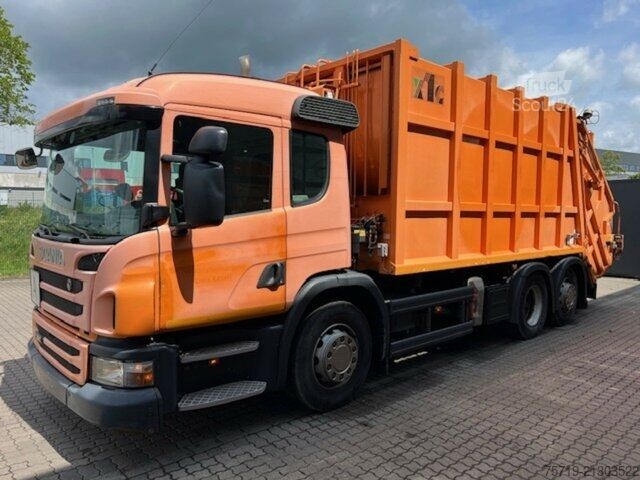 Müllwagen Scania P 320 6x2 Haller Magnum X1EC23