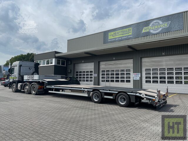 Niski poluprikolica MAX Trailer 2-Achs-Tele-Semi-Sattelauflieger