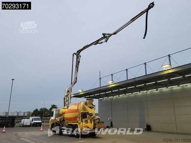 Pompă de beton Mercedes Actros 3244 8X4 Retarder Putzmeister 24 Mtrs Pu...