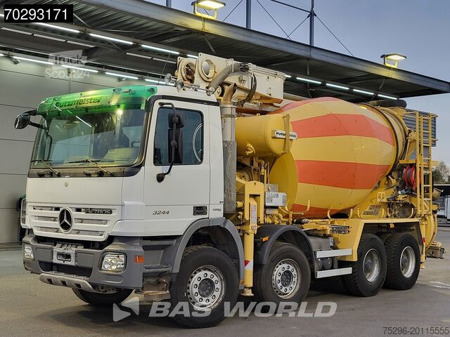 Pompă de beton Mercedes Actros 3244 8X4 Retarder Putzmeister 24 Mtrs Pu...
